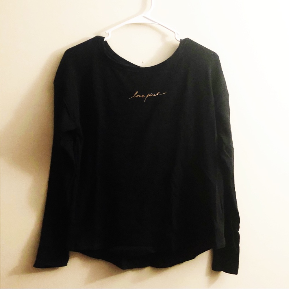 Black women’s Victoria’s Secret shirt